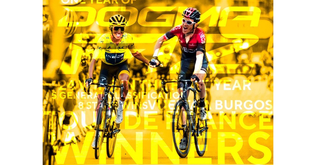 Tour de France bikes: Egan Bernal's Pinarello Dogma F12